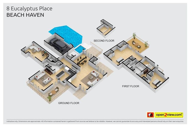 Photo of property in 8 Eucalyptus Place, Beach Haven, Auckland, 0626