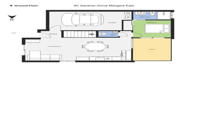 Photo of property in 8c Gardiner Grove, Mangere East, Auckland, 2024
