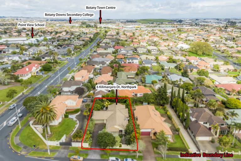 Photo of property in 6 Kilimanjaro Drive, Northpark, Auckland, 2013