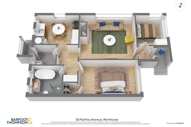 Photo of property in 21 Fairfax Avenue, Northcote, Auckland, 0627