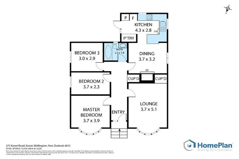 Photo of property in 375 Karori Road, Karori, Wellington, 6012