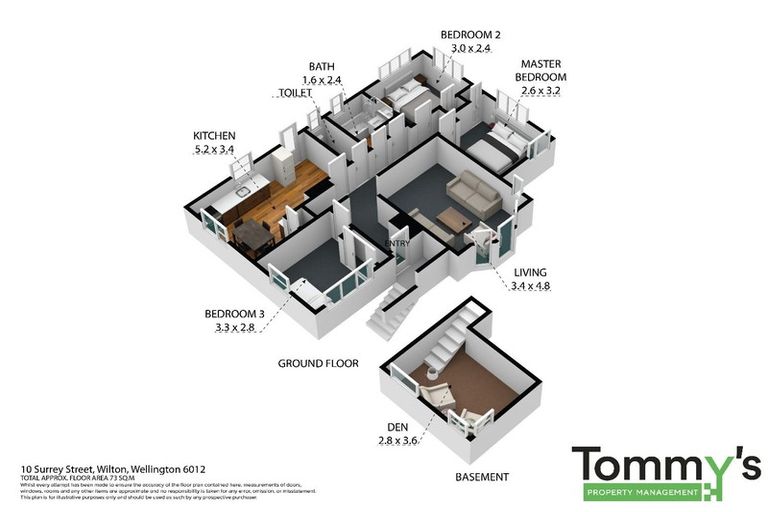 Photo of property in 10 Surrey Street, Wilton, Wellington, 6012