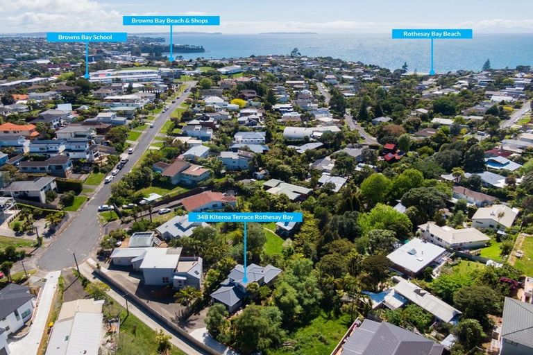 Photo of property in 34b Kiteroa Terrace, Rothesay Bay, Auckland, 0630