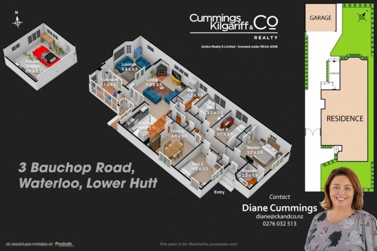 Photo of property in 3 Bauchop Road, Waterloo, Lower Hutt, 5011