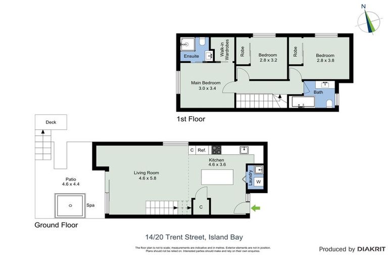 Photo of property in 14/20 Trent Street, Island Bay, Wellington, 6023