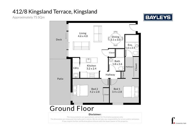 Photo of property in 412/8 Kingsland Terrace, Kingsland, Auckland, 1021