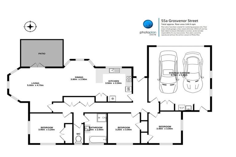 Photo of property in 55a Grosvenor Street, Cambridge, 3434
