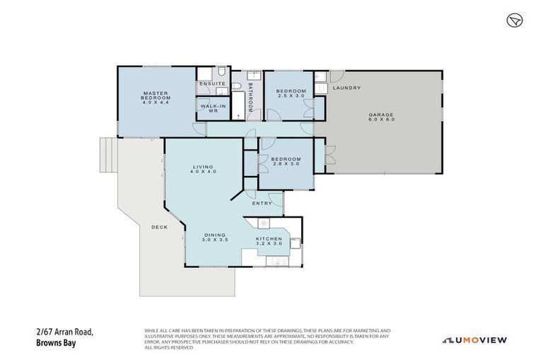 Photo of property in 2/67 Arran Road, Browns Bay, Auckland, 0630