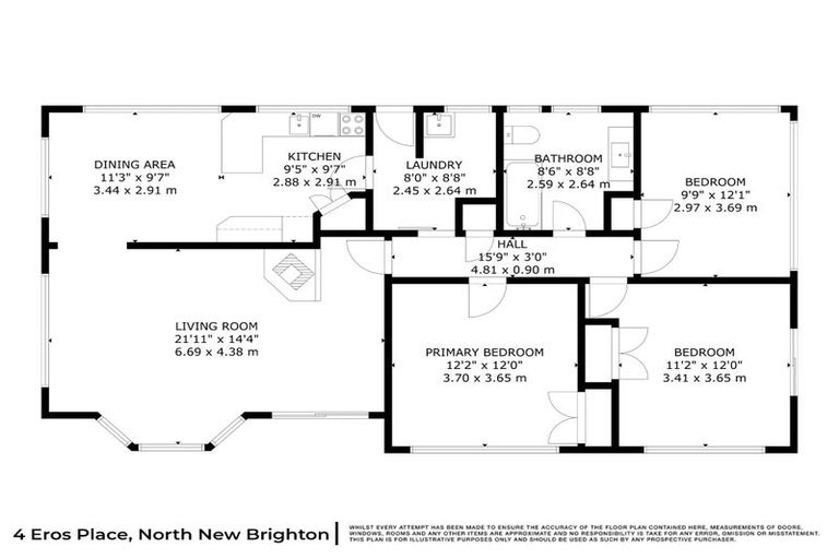 Photo of property in 4 Eros Place, North New Brighton, Christchurch, 8083