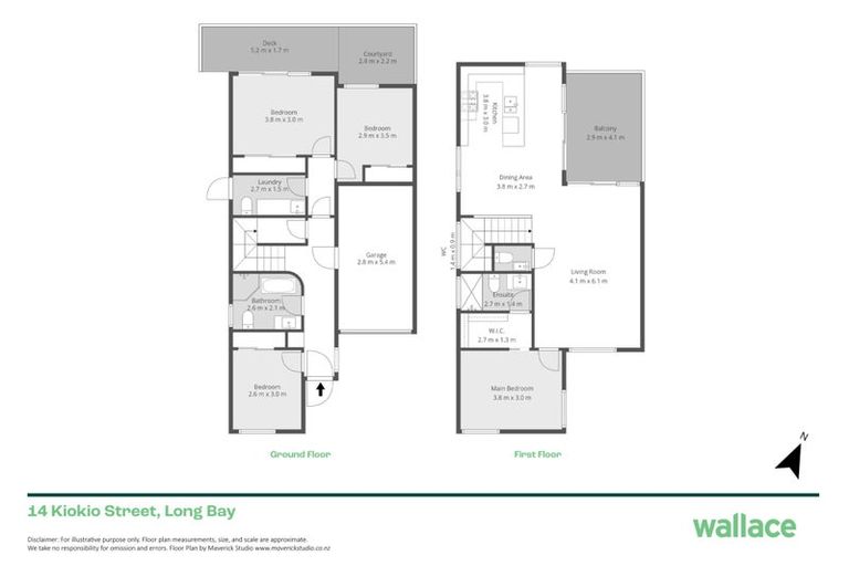 Photo of property in 14 Kiokio Street, Long Bay, Auckland, 0630