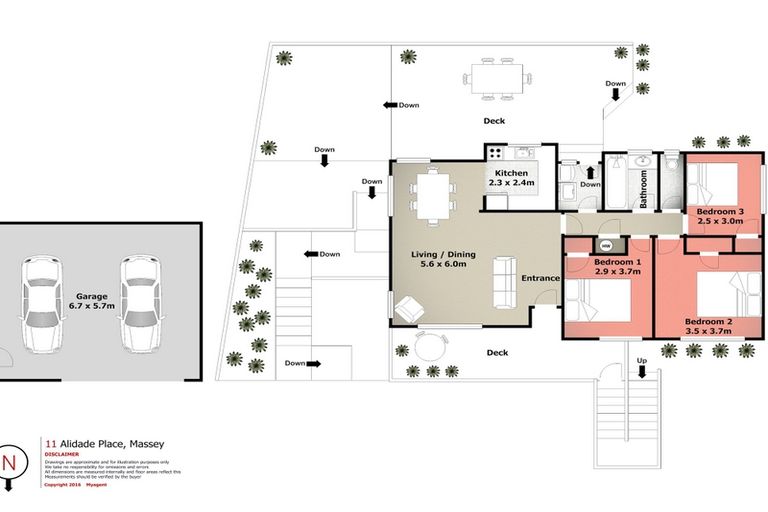 Photo of property in 11 Alidade Place, Massey, Auckland, 0614