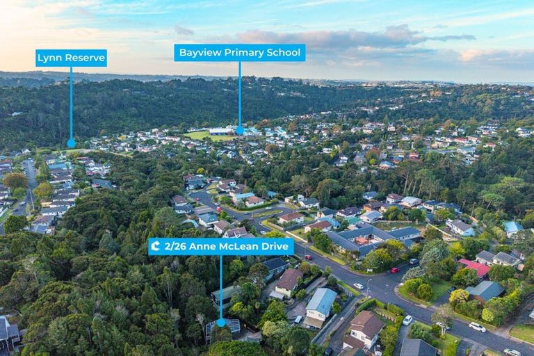 Photo of property in 2/26 Anne Mclean Drive, Bayview, Auckland, 0629