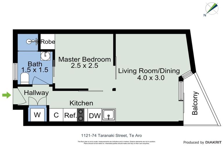 Photo of property in Soho Apartments, 1121/74 Taranaki Street, Te Aro, Wellington, 6011