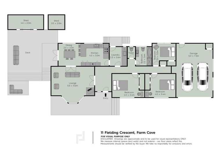 Photo of property in 11 Fielding Crescent, Farm Cove, Auckland, 2012