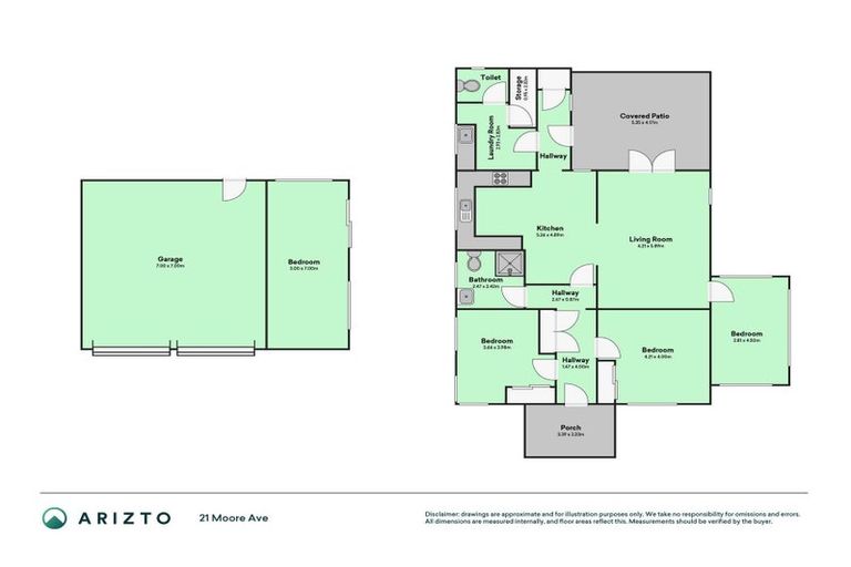 Photo of property in 21 Moore Avenue, Tawhero, Whanganui, 4501