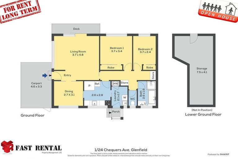 Photo of property in 1/8 Waverley Avenue, Glenfield, Auckland, 0629