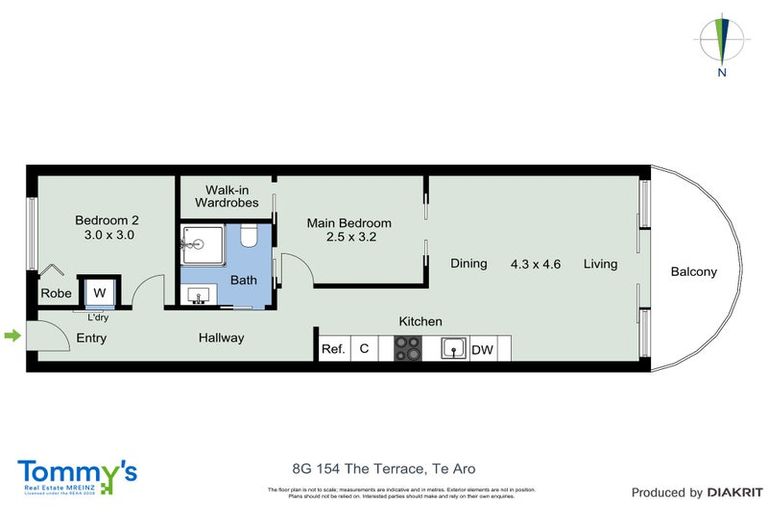 Photo of property in Atrium Towers, 8g/154 The Terrace, Wellington Central, Wellington, 6011