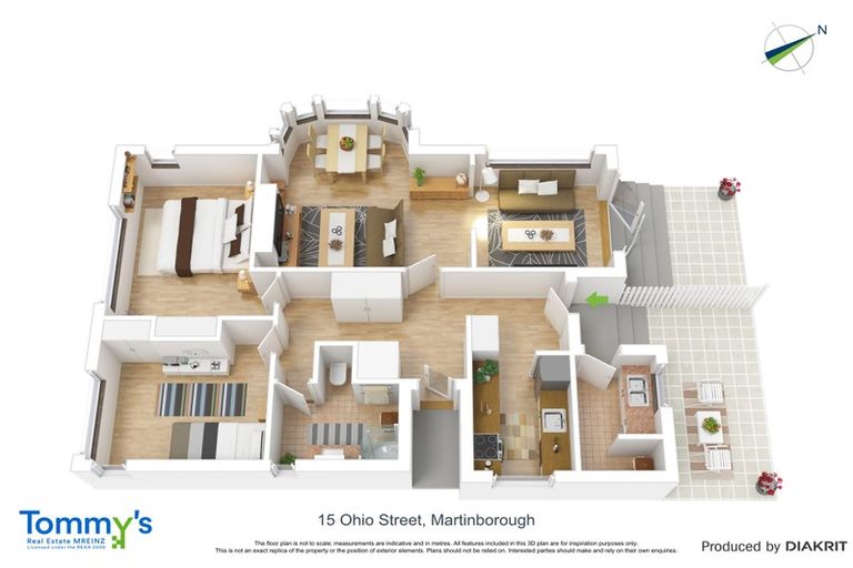 Photo of property in 15 Ohio Street, Martinborough, 5711