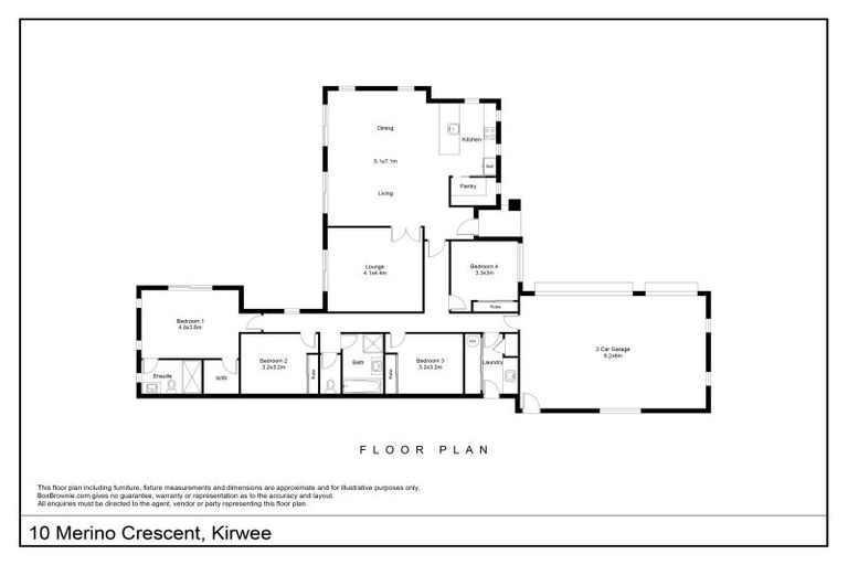 Photo of property in 10 Merino Crescent, Kirwee, 7571