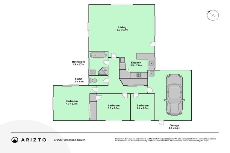 Photo of property in 3/305 Park Road South, Akina, Hastings, 4122