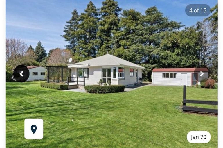 Photo of property in 397 Greendale Road, Greendale, Christchurch, 7671