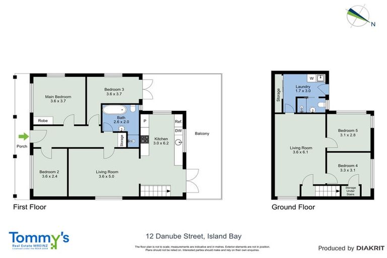 Photo of property in 12 Danube Street, Island Bay, Wellington, 6023