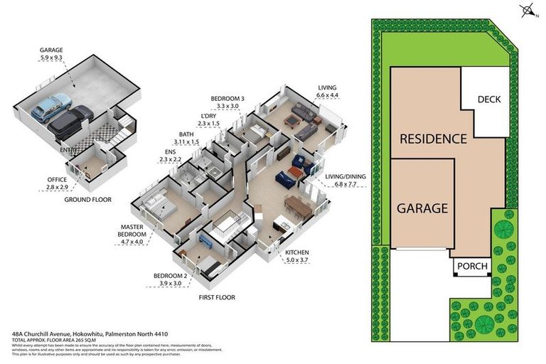 Photo of property in 48a Churchill Avenue, Hokowhitu, Palmerston North, 4410