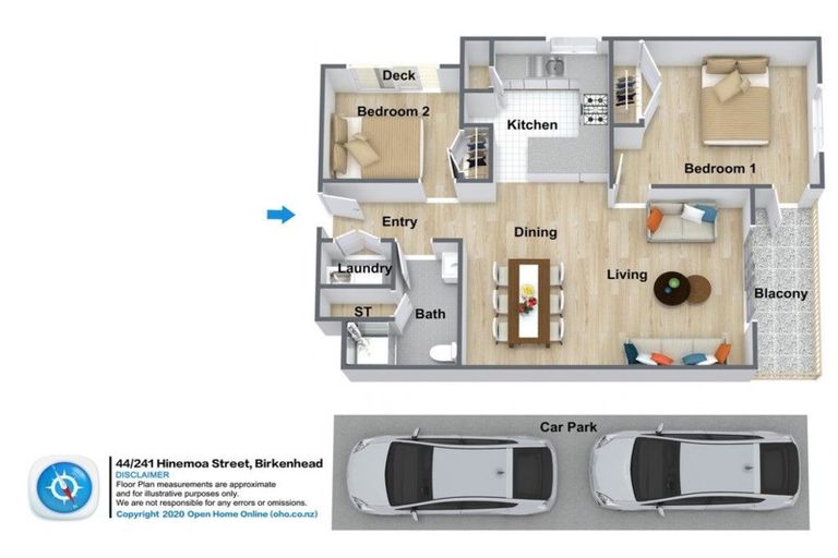 Photo of property in 44/241 Hinemoa Street, Birkenhead, Auckland, 0626