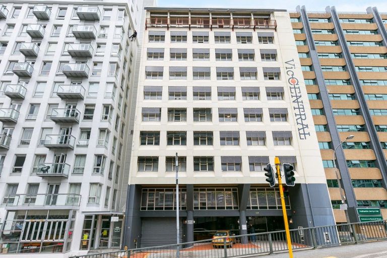 Photo of property in Orange Apartments/victoria Centr, 705/169 The Terrace, Wellington Central, Wellington, 6011