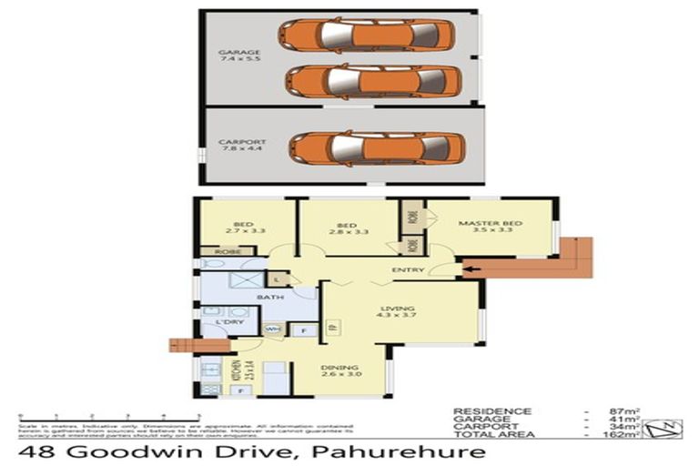 Photo of property in 48 Goodwin Drive, Rosehill, Papakura, 2113