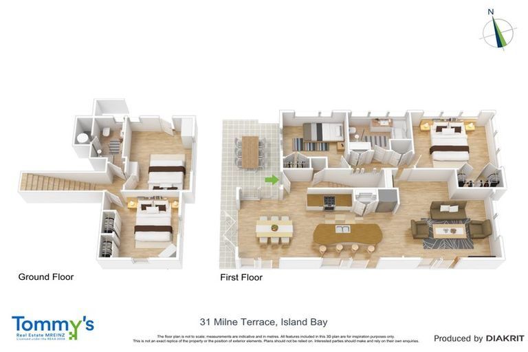 Photo of property in 31 Milne Terrace, Island Bay, Wellington, 6023