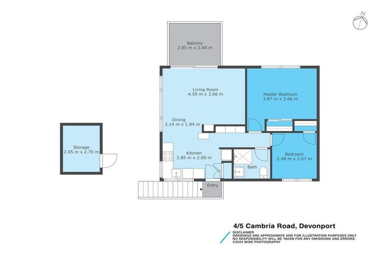 Photo of property in 4/5 Cambria Road, Devonport, Auckland, 0624