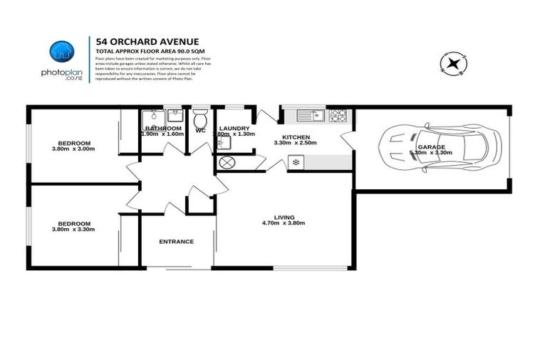 Photo of property in 54 Orchard Avenue, Enderley, Hamilton, 3214