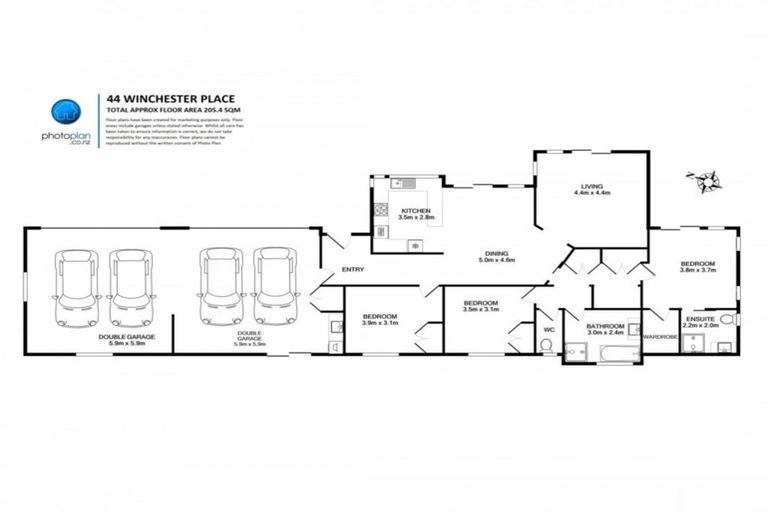 Photo of property in 44 Winchester Place, Rototuna North, Hamilton, 3210