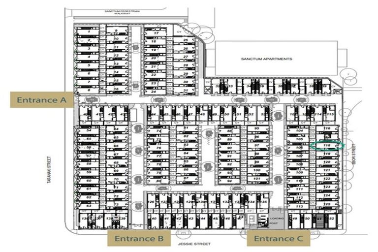 Photo of property in The Paddington, 118/11 Jessie Street, Te Aro, Wellington, 6011