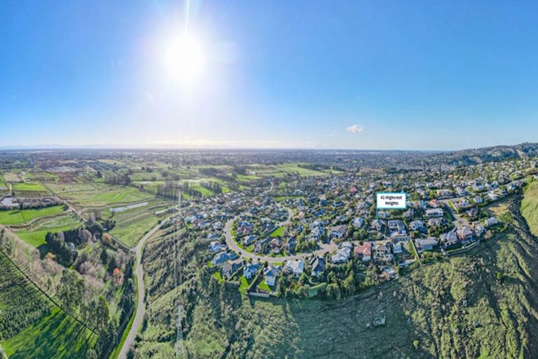 Photo of property in 41 Highcrest Heights, Westmorland, Christchurch, 8025