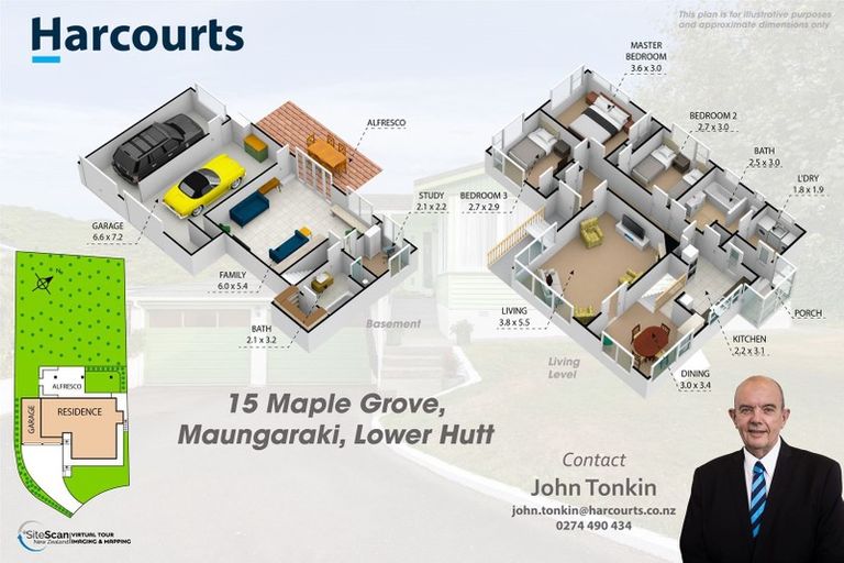 Photo of property in 15 Maple Grove, Maungaraki, Lower Hutt, 5010