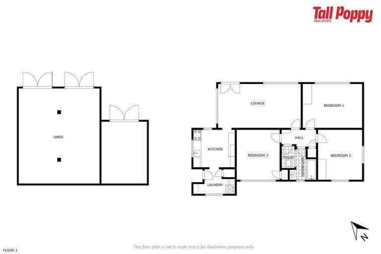 Photo of property in 9 Fagan Street, Bulls, 4818