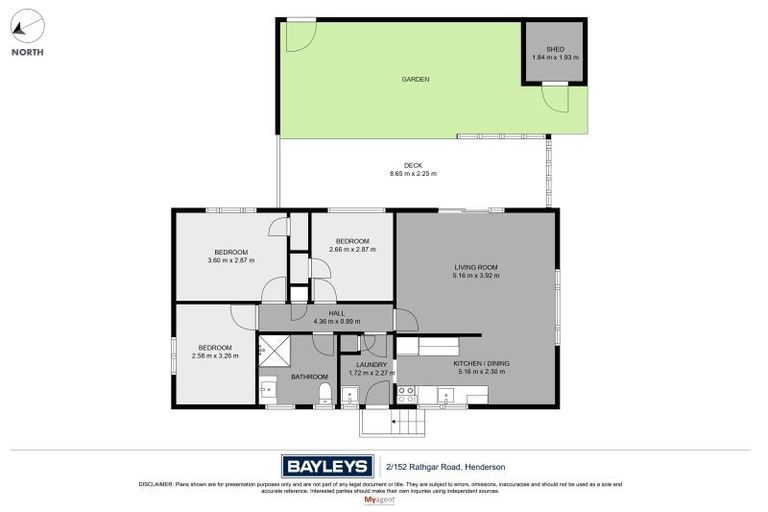 Photo of property in 2/152 Rathgar Road, Henderson, Auckland, 0610