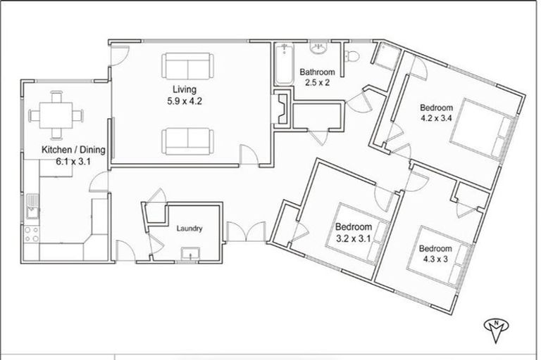 Photo of property in 2 Hillside Terrace, Saint Johns Hill, Whanganui, 4500