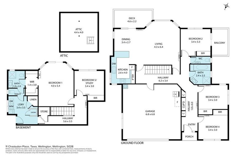 Photo of property in 11 Chastudon Place, Tawa, Wellington, 5028