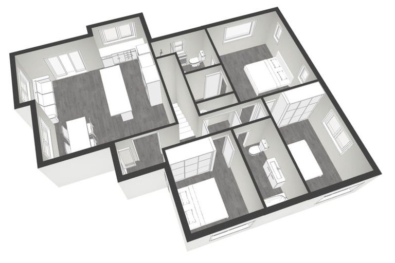 Photo of property in 1 Fernbank Lane, Greenhithe, Auckland, 0632