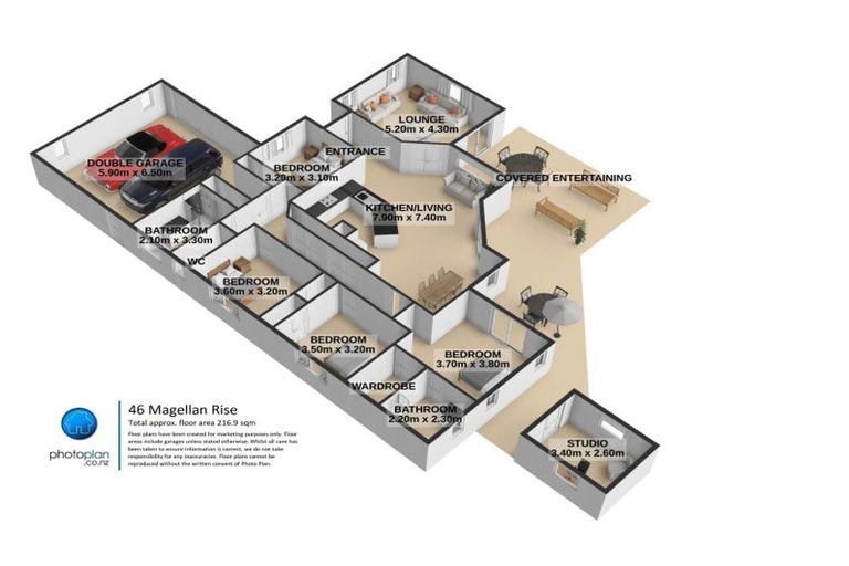 Photo of property in 46 Magellan Rise, Flagstaff, Hamilton, 3210