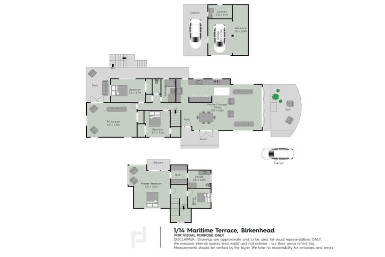 Photo of property in 1/14 Maritime Terrace, Birkenhead, Auckland, 0626