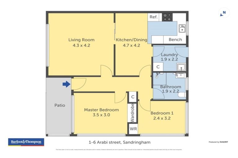 Photo of property in 1/6 Arabi Street, Sandringham, Auckland, 1041