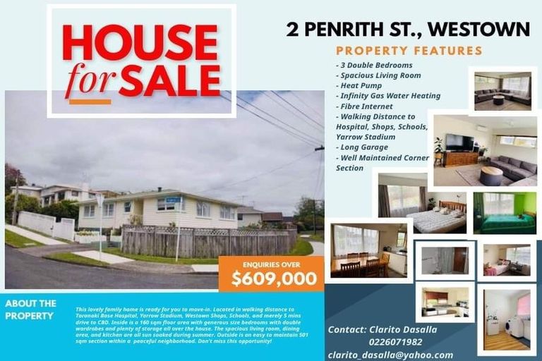 Photo of property in 2 Penrith Street, Westown, New Plymouth, 4310