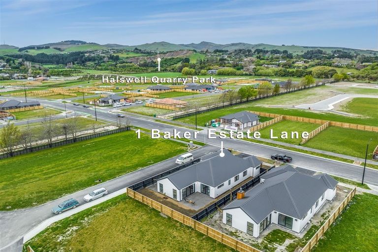 Photo of property in 1 Baker Estate Lane, Halswell, Christchurch, 8025