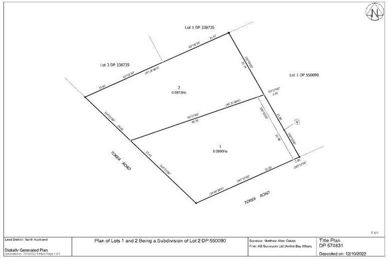 Photo of property in 6 Torea Road, Matakana, 0985