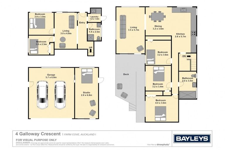 Photo of property in 4 Galloway Crescent, Farm Cove, Auckland, 2012