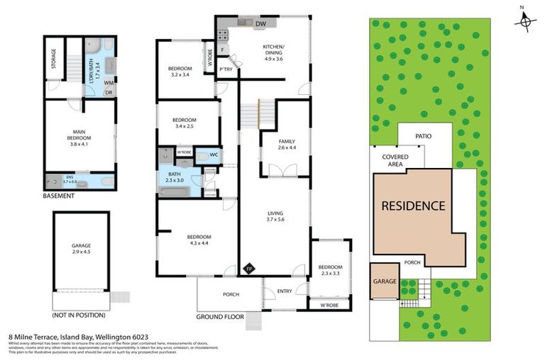 Photo of property in 8 Milne Terrace, Island Bay, Wellington, 6023